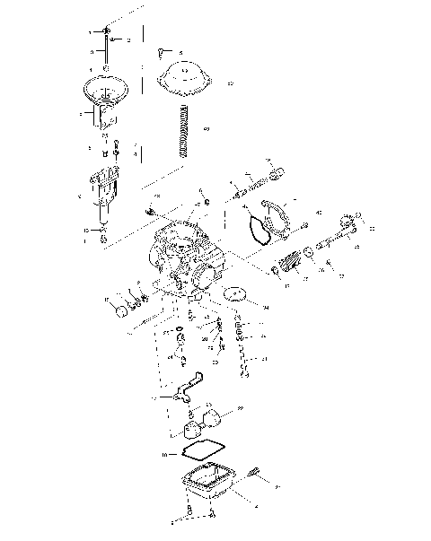 CARBURETOR - A10RF50AB (4970927092D07)