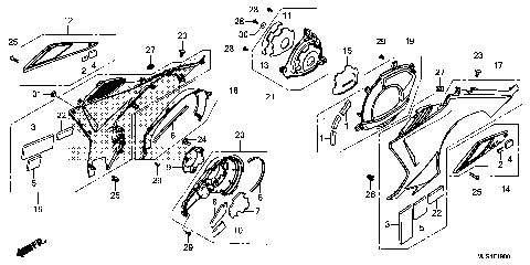 ENGINE COVER@SIDE PANEL