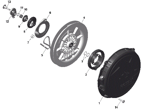 01- ROTAX - Rewind Starter