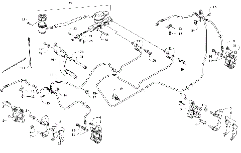 HYDRAULIC BRAKE ASSEMBLY  [305548]