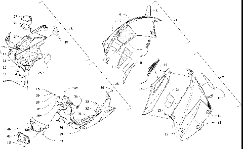 SKID PLATE AND SIDE PANEL ASSEMBLY [107484]