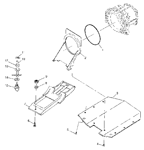 WATER INLET - B974978 (4941254125b013)