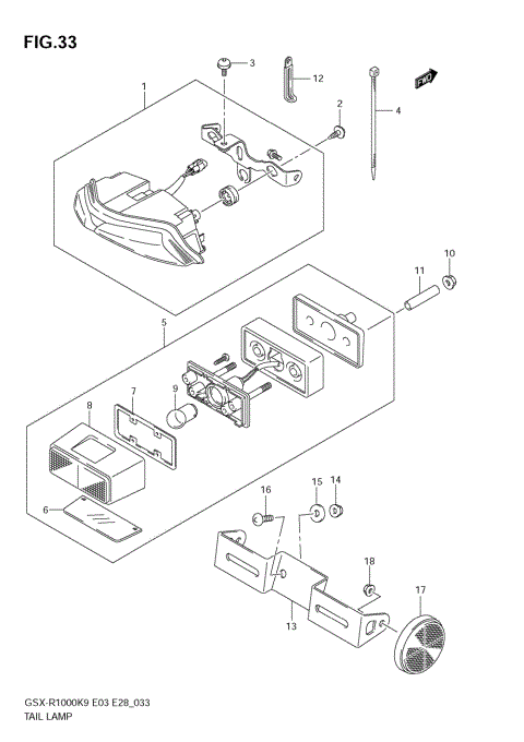 REAR COMBINATION LAMP