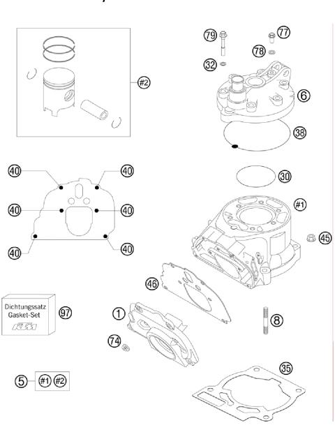 CYLINDER, CYLINDER HEAD            