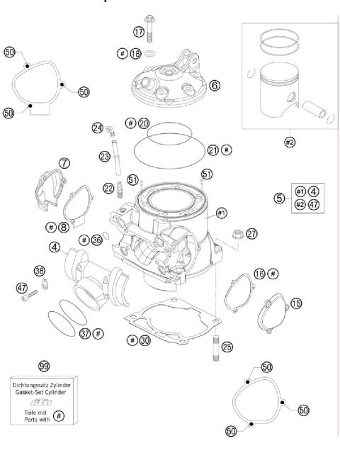 CYLINDER, CYLINDER HEAD            