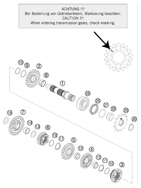 TRANSMISSION II - COUNTERSHAFT     