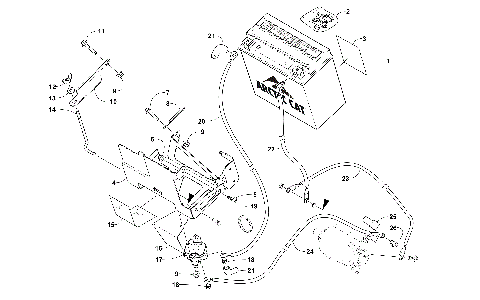 BATTERY AND TRAY ASSEMBLY [101643]