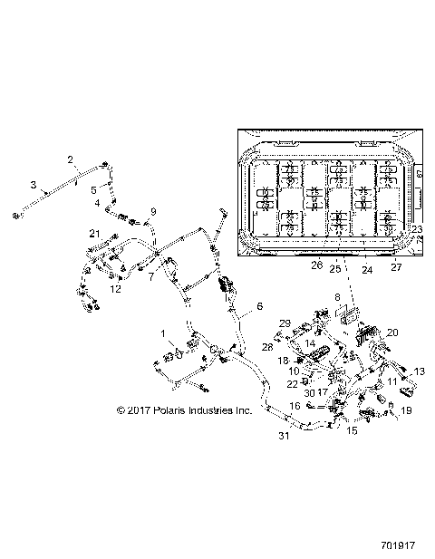 ELECTRICAL, WIRE HARNESS - Z18VDL92BK (701917)