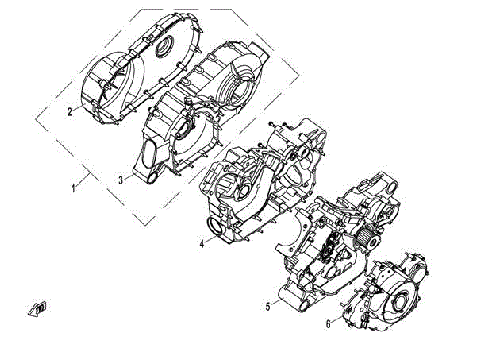 CRANKCASE ASSY