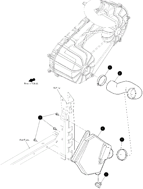 CLUTCH COVER HOSE [302564]