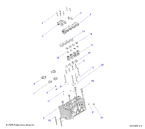 ENGINE, CYLINDER HEAD & VALVES