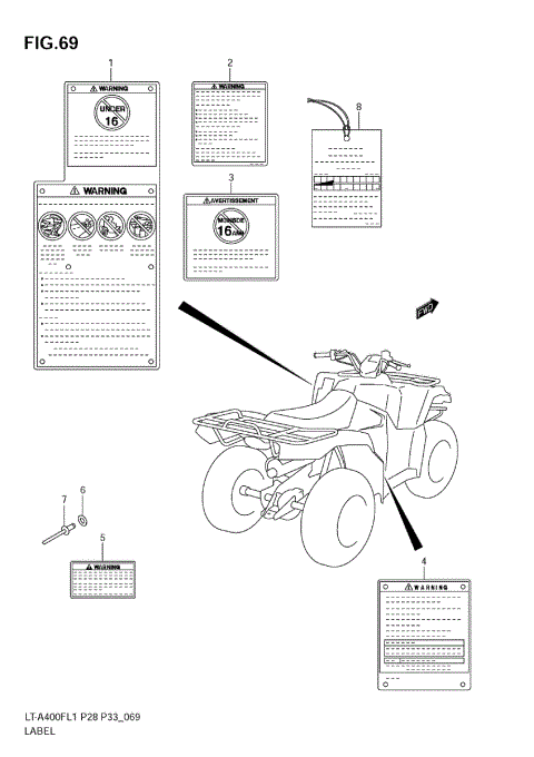 LABEL (LT-A400FZ L1 E28)
