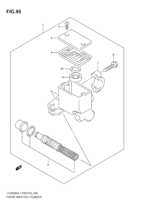 FRONT MASTER CYLINDER