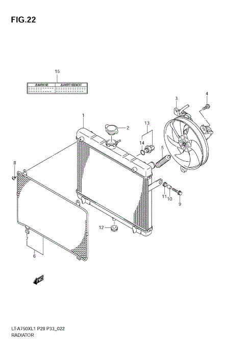 RADIATOR (LT-A750XZL1 E28)