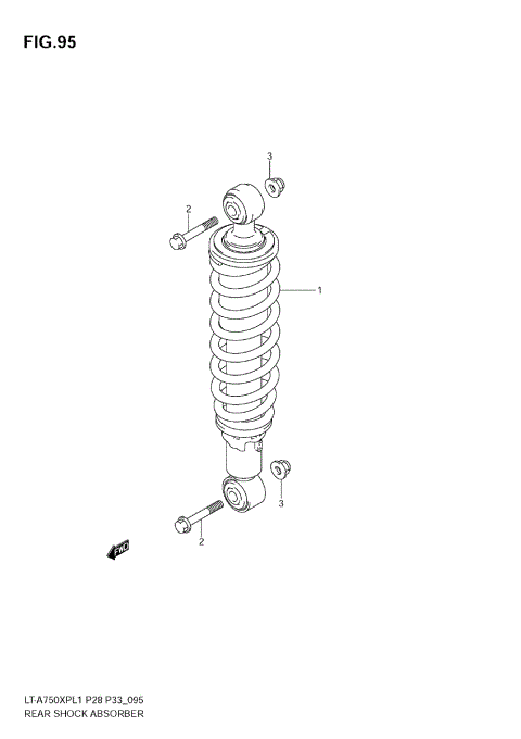 REAR SHOCK ABSORBER
