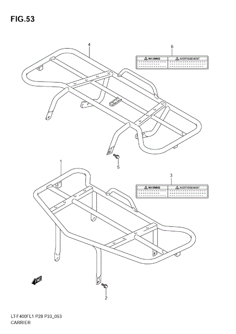 CARRIER (LT-F400FL1 E28)