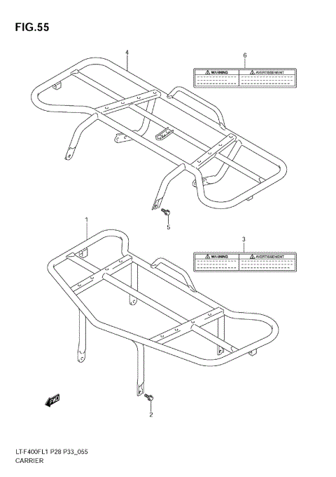 CARRIER (LT-F400FZL1 E28)