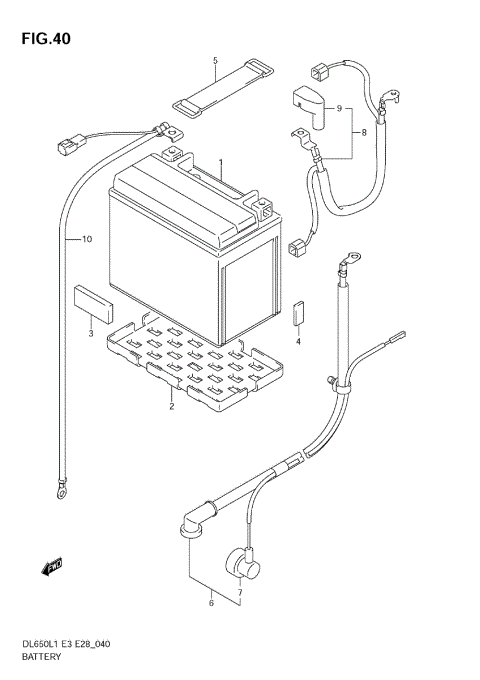 BATTERY (DL650A L1 E3)