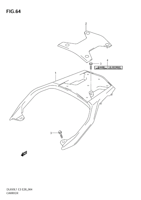 CARRIER (DL650 L1 E28)