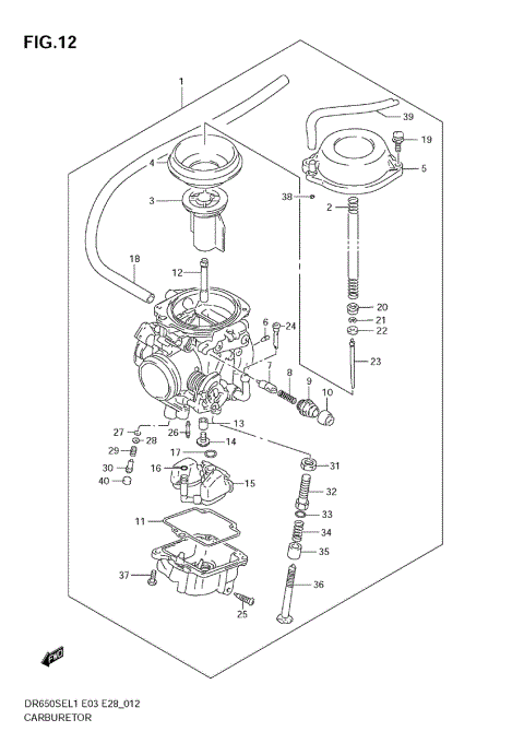 CARBURETOR (E28)