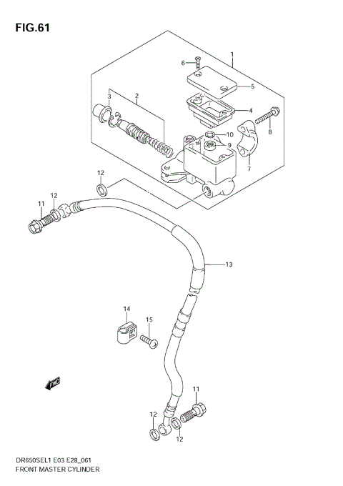 FRONT MASTER CYLINDER
