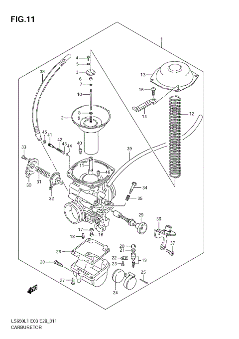 CARBURETOR (LS650L1 E3)
