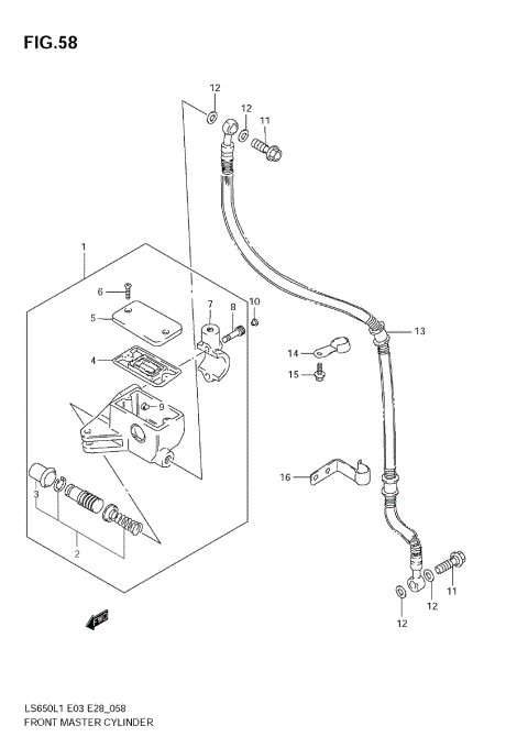 FRONT MASTER CYLINDER