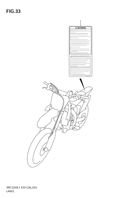 LABEL (RM-Z250L1 E3)