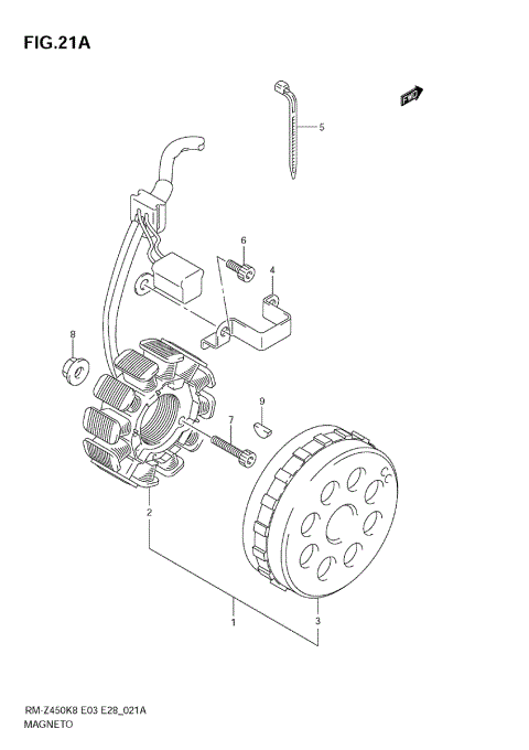 MAGNETO (RM-Z450 L0/L1)