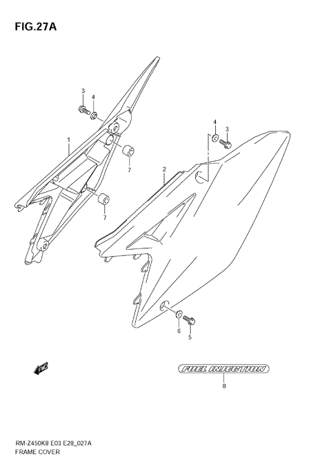 FRAME COVER (RM-Z450 L1)