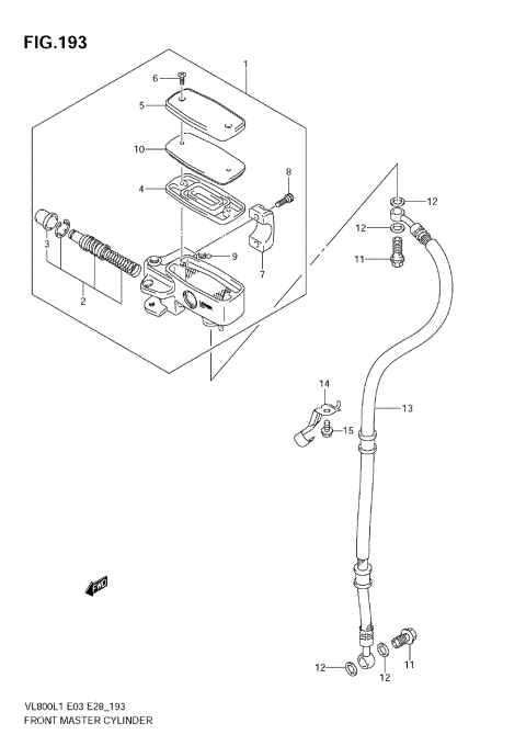FRONT MASTER CYLINDER