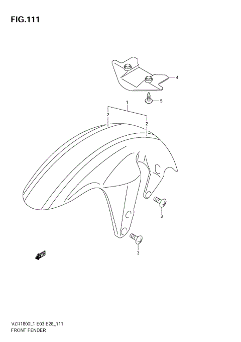 FRONT FENDER (VZR1800Z L1 E33)
