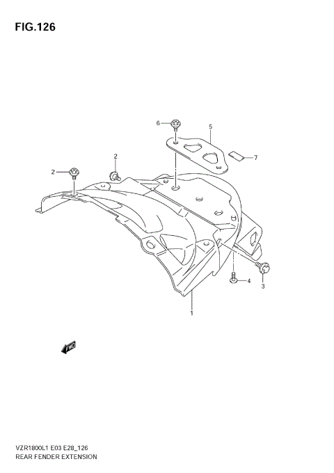 REAR FENDER EXTENSION
