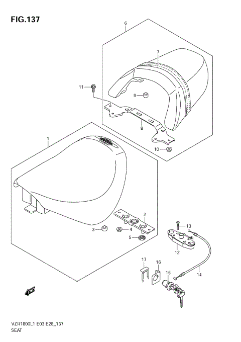 SEAT (VZR1800Z L1 E28)
