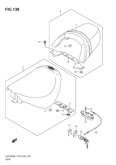 SEAT (VZR1800Z L1 E33)