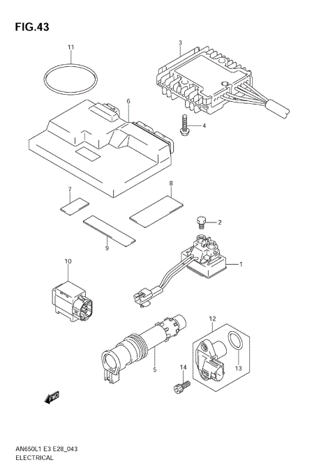 ELECTRICAL (AN650A L1 E28)