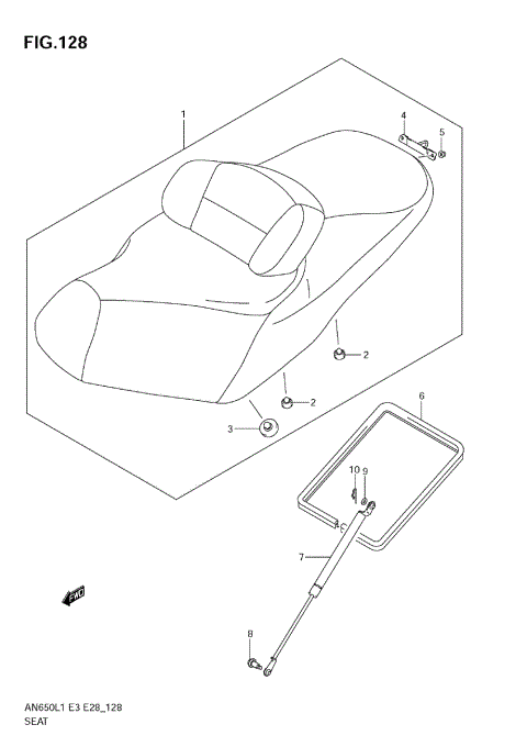 SEAT (AN650A L1 E33)
