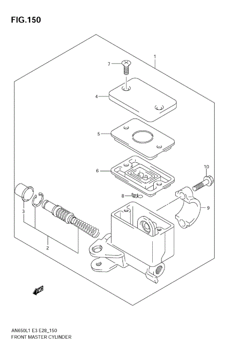 FRONT MASTER CYLINDER