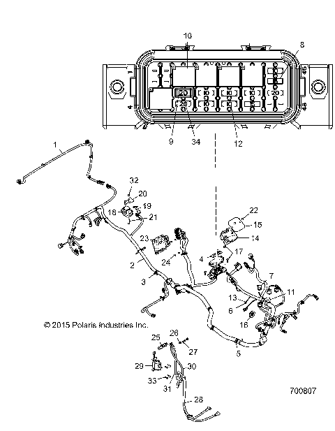 ELECTRICAL, WIRE HARNESS - Z16VFM99AM (700807)