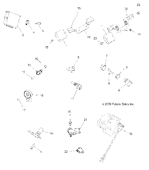 ELECTRICAL, SWITCHES and SENSORS and ECM - A09DN76AB/AL/AY (49ATVELECT09SPTRG800)