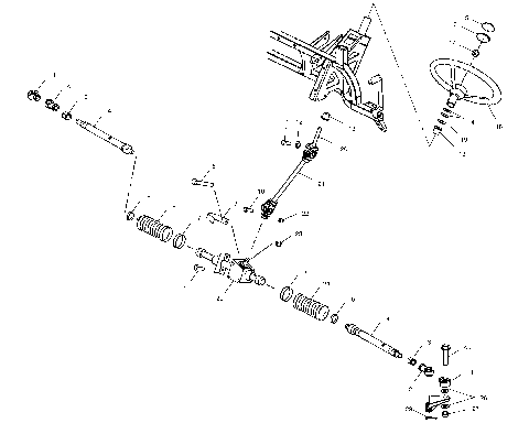 STEERING - C10RD50AA (4976437643B10)
