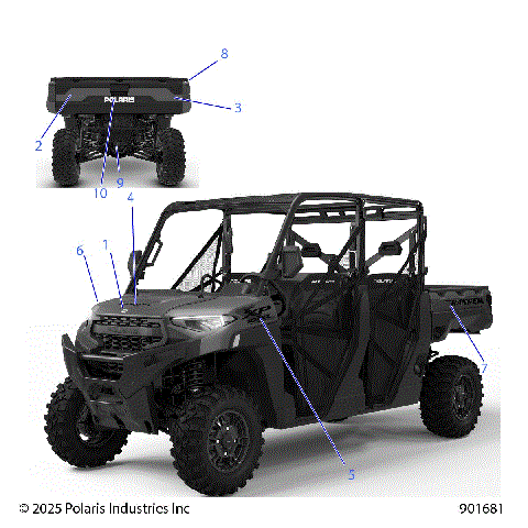 BODY, DECALS, GRAPHICS - R25RSE99NP (901681)