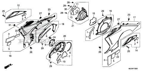 ENGINE COVER@SIDE PANEL