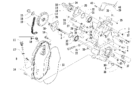 DRIVE/DROPCASE ASSEMBLY [87061]
