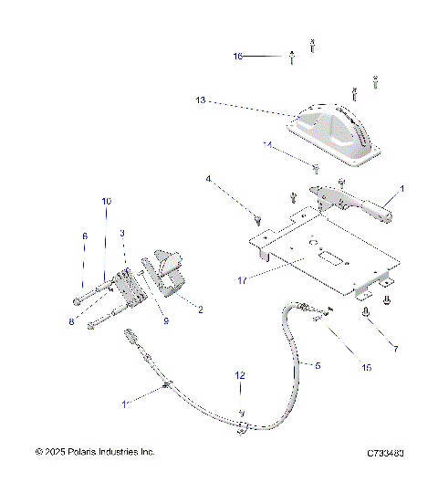 BRAKES, PARKING - R26MAE57F1/C1/C9/E1/E9 (C733483)