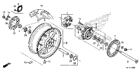 REAR WHEEL