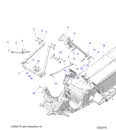 CHASSIS, CHASSIS ASM. and OVER STRUCTURE - S24TLC8MS/8ME (C602315)