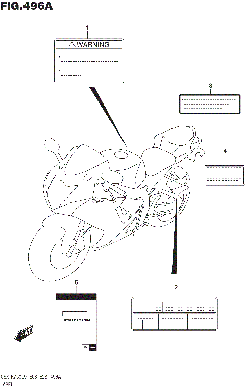 LABEL (GSX-R750L9 E03)
