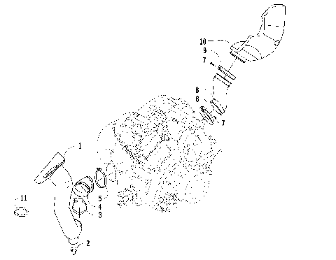 CASE/BELT COOLING ASSEMBLY [85826]
