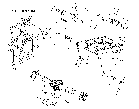 SWING ARM - C11RB63AA/AB (4985628562B14)